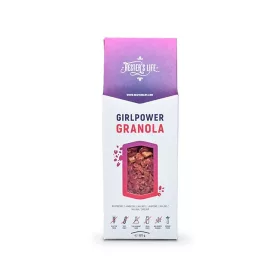   Hester's Life vegán, gluténmentes, hozzáadott cukormentes Girlpower málnás granola 320g
