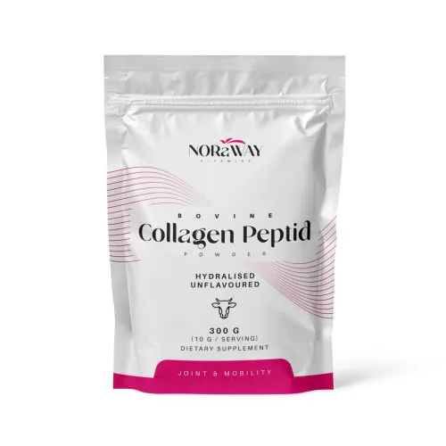 NORaWAY Hidrolizált marha kollagén 300g peptid, ízesítetlen, adagolókanállal