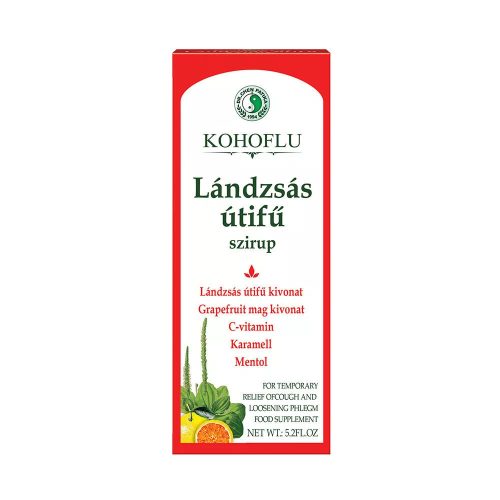 Dr. Chen Kohoflu lándzsás útifű szirup 150 ml