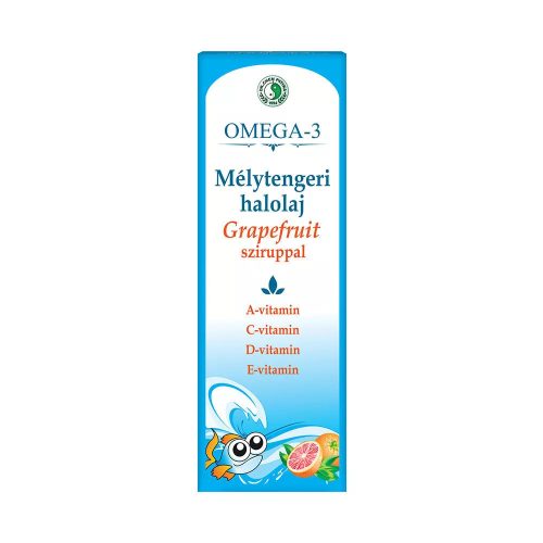 Dr. Chen Mélytengeri halolaj szirup grapefruittal 500 ml