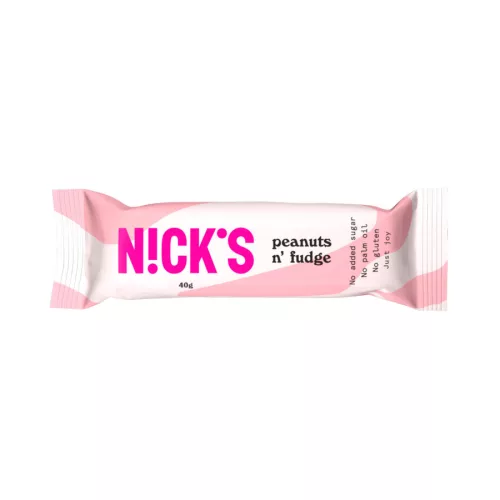 Nick's glutén-és hozzáadott cukormentes mogyorós-karamellás szelet 40 g
