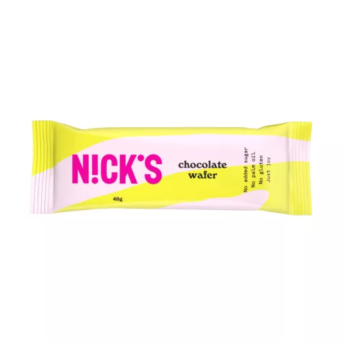Nick's glutén-és hozzáadott cukormentes csokoládés ostyaszelet 35 g