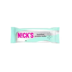   Nick's glutén-és hozzáadott cukormentes mogyorós fehérjés ostyaszelet 40 g