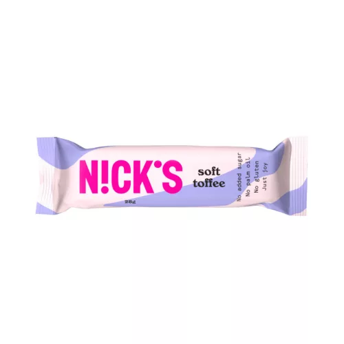 Nick's glutén-és hozzáadott cukormentes tejkaramella szelet 28 g