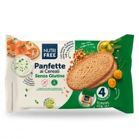   Nutri Free Panfette Rustico Multicereale gluténmentes barna szeletelt kenyér