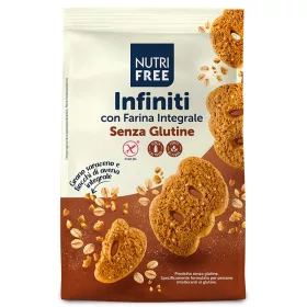   Nutri Free gluténmentes Infiniti keksz - teljes kiőrlésű hajdinaliszttel és zabpehellyel 250 g