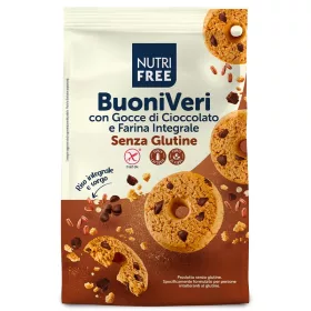   Nutri Free gluténmentes Buoni Veri keksz - teljes kiőrlésű liszttel és csokicseppel 250 g