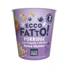   Nutri Free gluténmentes zabkása - eperrel és áfonyával 50 g