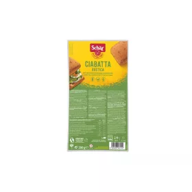   Schär Ciabatta rustico többmagvas elősütött zsemlék 200 g