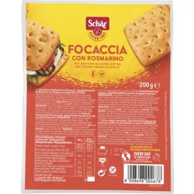 Schär Focaccia rozmaringgal 200 g