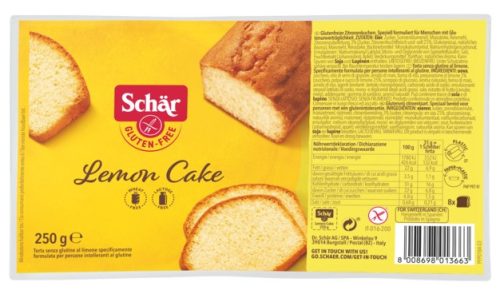 Schär Lemon Cake-citromtorta 250 g