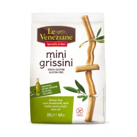   Le Veneziane gluténmentes sós & olívás mini grissini 250 g