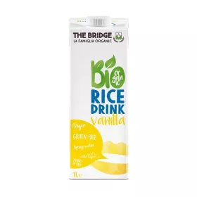 The Bridge Bio, vegán, gluténmentes vanília rizsital 1 l
