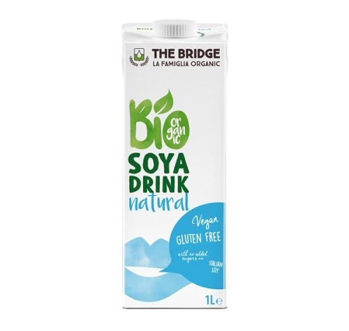 The Bridge Bio, vegán, gluténmentes szójaital 1 l