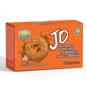   Happy Farm gluténmentes karamellás fánk sós földimogyoróval 4x45 g