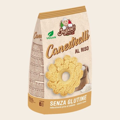 Inglese gluténmentes, vegán Canestrelli keksz 200 g