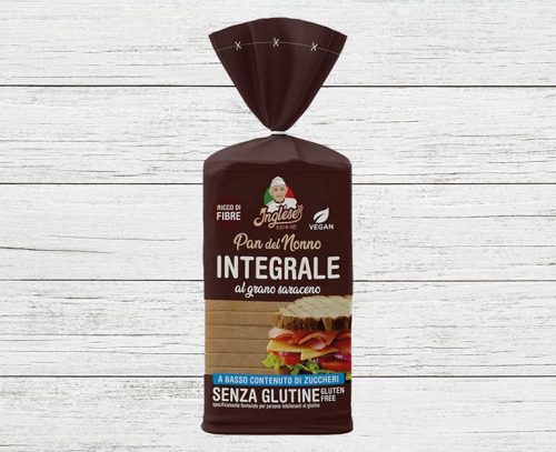 Inglese gluténmentes, vegán kovászos barna szeletelt kenyér 300 g