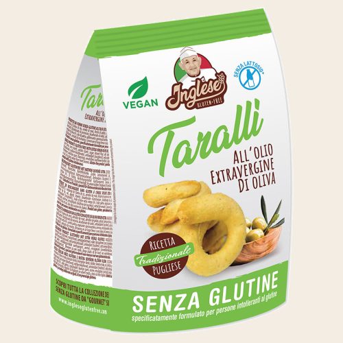 Inglese gluténmentes, vegán Taralli - sós karika 180 g