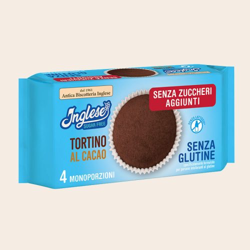 Inglese glutén- és cukormentes kakaós sütemény 160 g