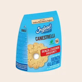   Inglese glutén- és cukormentes, vegán Castrelli keksz 200 g