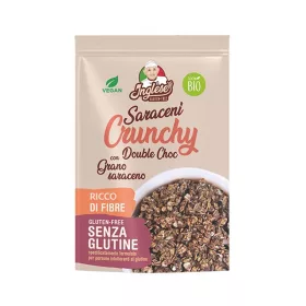   Inglese gluténmentes, vegán Saraceni Crunchy csokis-kókuszos müzli 250 g