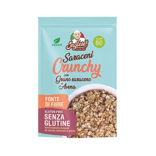 Inglese gluténmentes, vegán Saraceni Crunchy kókuszos müzli 250 g