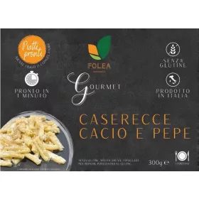   Folea gluténmentes Cacio e Pepe Caserecce - Borsos-Sajtos tészta 300 g