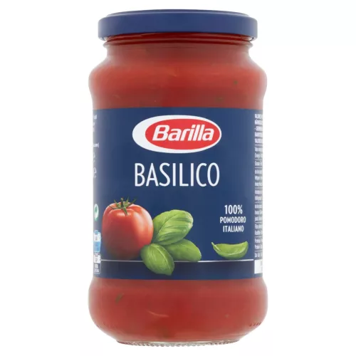 Barilla gluténmentes Basilico bazsalikomos-paradicsomszósz 400 g