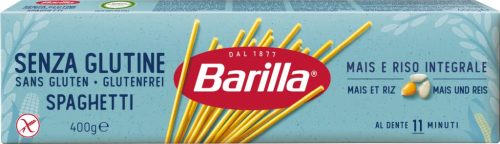 Barilla Spaghetti gluténmentes szálas száraztészta 400 g