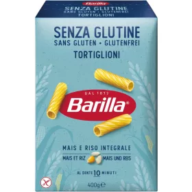 Barilla gluténmentes tortiglioni tészta 400 g