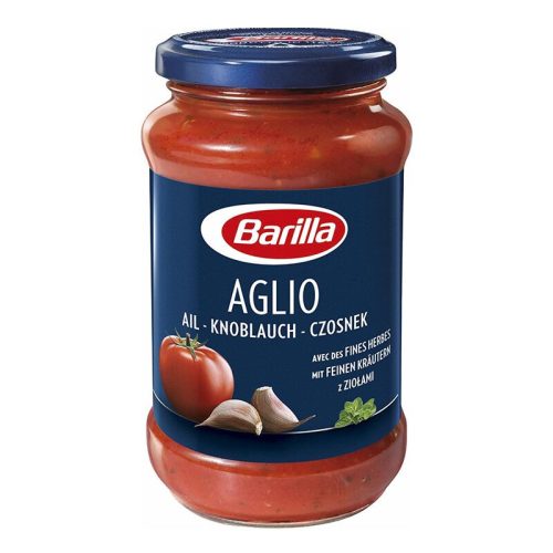 Barilla Aglio gluténmentes fokhagymás paradicsomszósz 400 g
