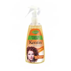   Bione cosmetics keratin+panthenol folyékony haj regeneráló térfogatnövelő spray 260 ml
