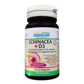 Nutrilab echinacea+D3 kapszula 30 db