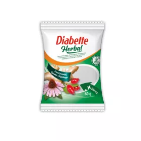   Dibette herbal cukormentes vegyes gyógynövényes cukorka édesítőszerekkel 60 g
