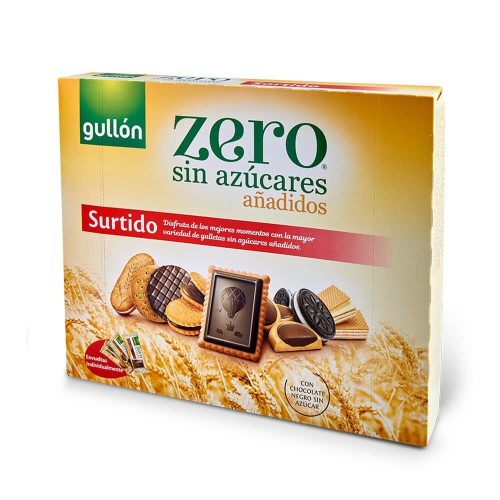 Gullón Surtido keksz válogatás hozzáadott cukor nélkül 329 g