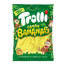 Trolli gluténmentes Banános habcukor 100 g