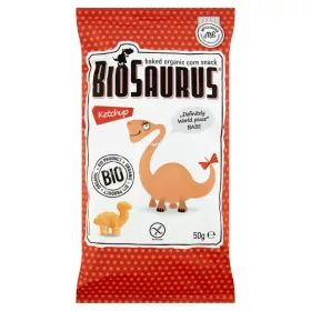   BioSaurus kukoricás snack ketchupos "BioSaurus Babe" 50 g