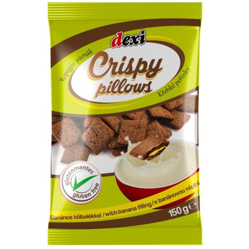 Dexi gluténmentes banán ízesítésű párnák 150 g