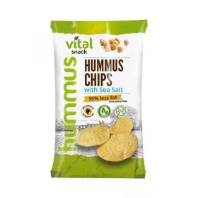 VitalSnack  Humusz chips tengeri sóval 65 g
