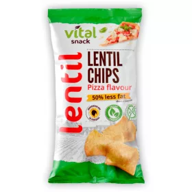 VitalSnack  Lencse chips pizza ízű 65 g