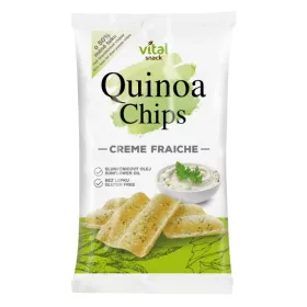 VitalSnack Quinoás chips tejfölös ízű