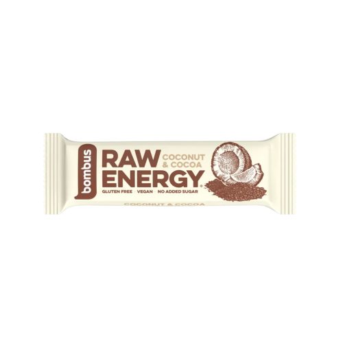 Bombus Energy kókusz és kakaó 50 g