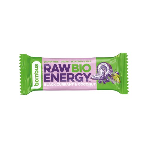 Bombus BIO Energy fekete ribizli és kókusz 50 g