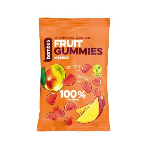Bombus gyümölcsös gumicukor - mangó 35 g