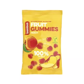 Bombus Őszibarackos gumicukorka 35g