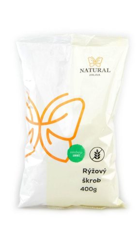 Natural gluténmentes rizskeményítő 400 g