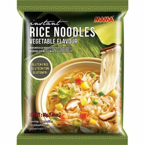 Mama vegán, gluténmentes instant rizstészta zöldség ízesítéssel 55g