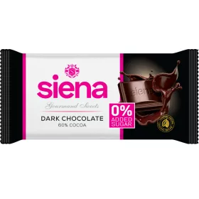 Siena étcsokoládé édesítőszerrel 90 g