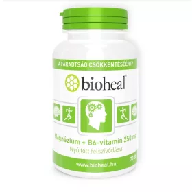   Bioheal magnézium+b6-vitamin 250mg szerves nyújtott felszívódású 70 db