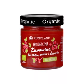 Runoland bio tőzegáfonya szósz húsokhoz 200 g